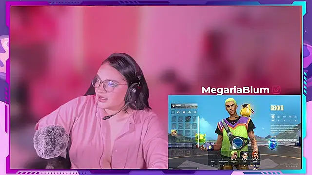 MegariaB online show from 19, 6, 2026