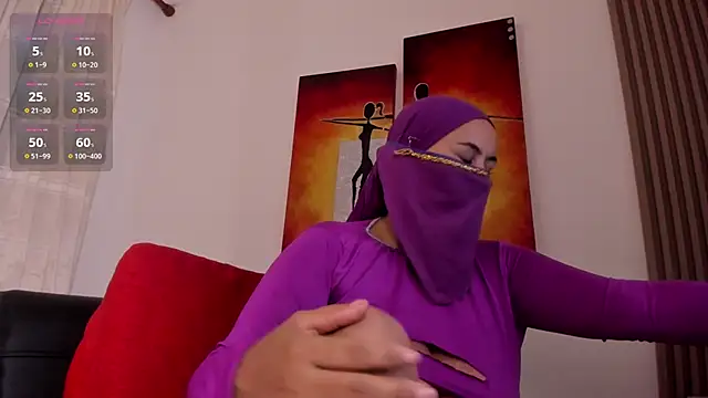 Amina hafsa online show from 13, 2, 2025