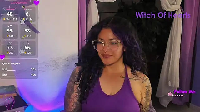 Snapshot of witchviolet chatting on 3, 6, 2026 witchviolet online show from 3, 6, 2026