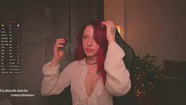 Snapshot of BellaGiaxx chatting on 25, 1, 2025 BellaGiaxx online show from 25, 1, 2025