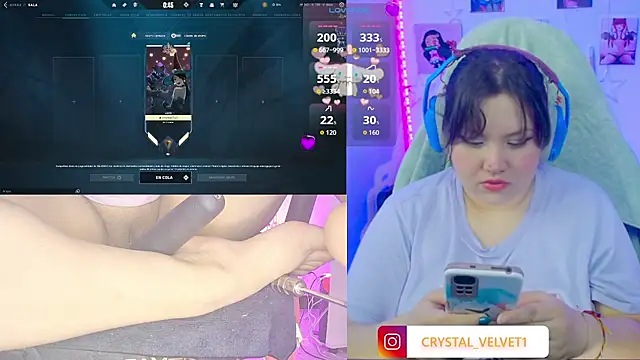 crystal7u7 online show from 14, 10, 2025