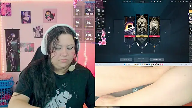 crystal7u7 online show from 22, 4, 2026