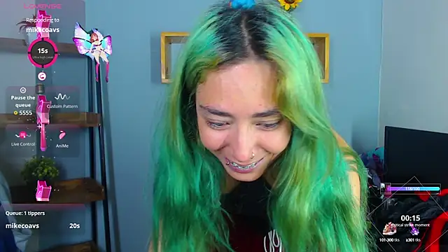 Erika Stevens online show from 5, 10, 2025