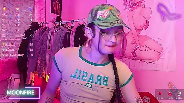 moonfiredancer online show from 18, 9, 2025