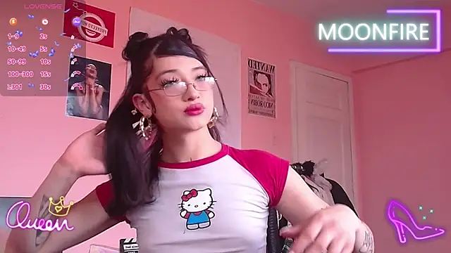 moonfiredancer online show from 10, 1, 2026