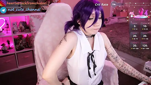 Snapshot of yourcutewaifu chatting on 6, 10, 2025 yourcutewaifu online show from 6, 10, 2025