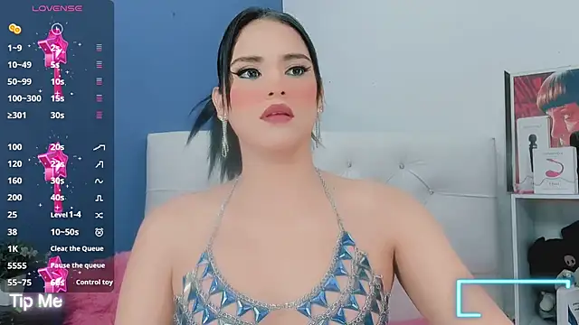 valentina princess  online show from 11, 11, 2025