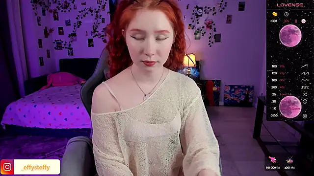 CallMeEffy1 online show from 23, 2, 2025