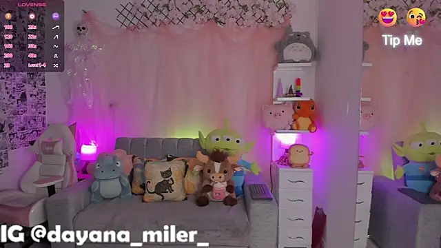  dayana miler online show from 29, 10, 2025