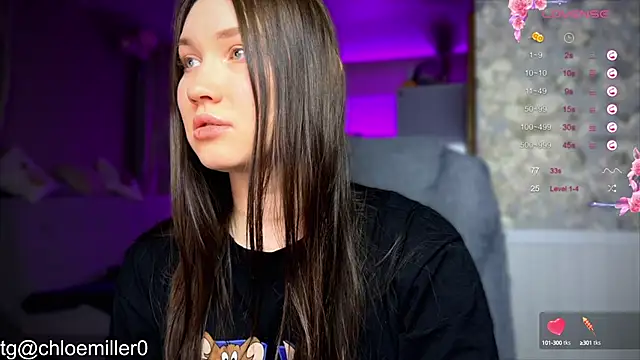 Snapshot of ChloeMillerMeow chatting on 3, 2, 2025 ChloeMillerMeow online show from 3, 2, 2025