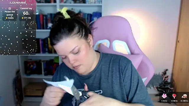 Snapshot of Gabiwaifu chatting on 21, 12, 2025 Gabiwaifu online show from 21, 12, 2025