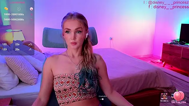 Snapshot of PrincessVS chatting on 16, 5, 2026 PrincessVS online show from 16, 5, 2026