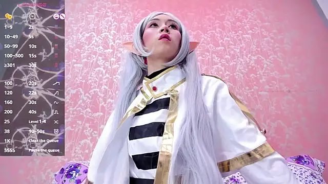 NEZUKO MITSURI online show from 23, 4, 2026