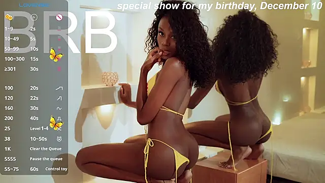 Nayah Dussa1 online show from 7, 12, 2024