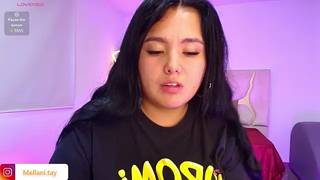 Snapshot of Mellani_tay chatting on 22, 3, 2025 Mellani tay online show from 22, 3, 2025