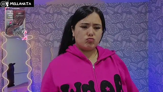 Snapshot of Mellani_tay chatting on 20, 9, 2025 Mellani tay online show from 20, 9, 2025