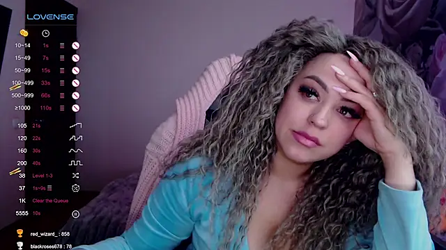 Snapshot of _Just_a_queen_3 chatting on 4, 3, 2025 Just a queen 3 online show from 4, 3, 2025