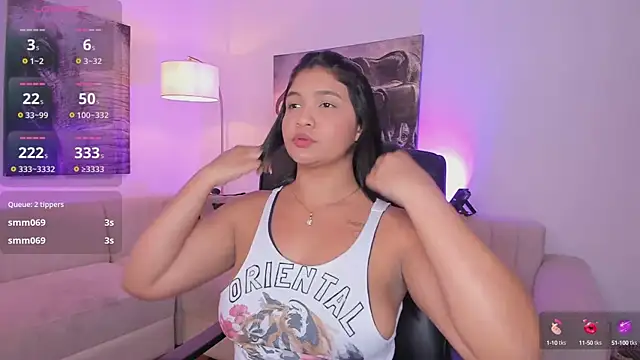 Snapshot of alaia7h chatting on 9, 10, 2025 alaia7h online show from 9, 10, 2025