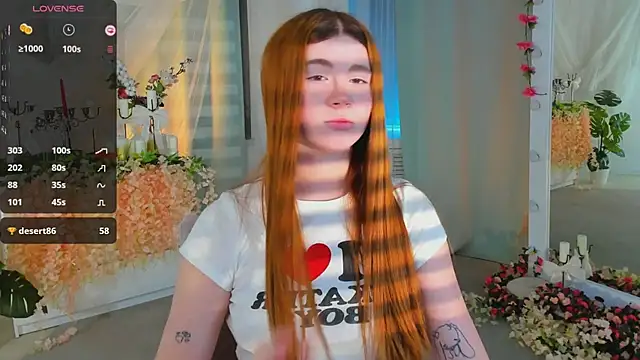 Freckle Diyana online show from 25, 2, 2025