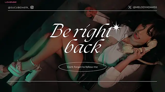 Snapshot of MelodyAdamss chatting on 6, 1, 2025 MelodyAdamss online show from 6, 1, 2025