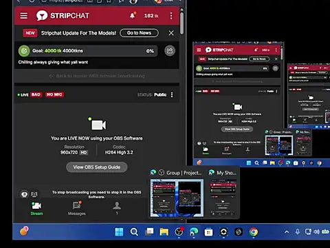Snapshot of Clearlytothepoint420 chatting on 20, 7, 2026 Clearlytothepoint420 online show from 20, 7, 2026