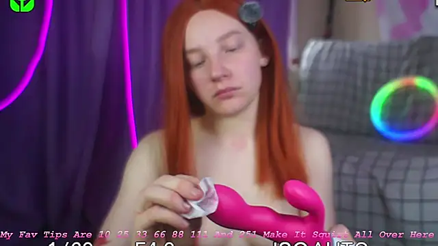 Lexy Lovy online show from 10, 10, 2025