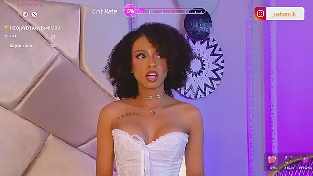 Nahomi King online show from 8, 3, 2025