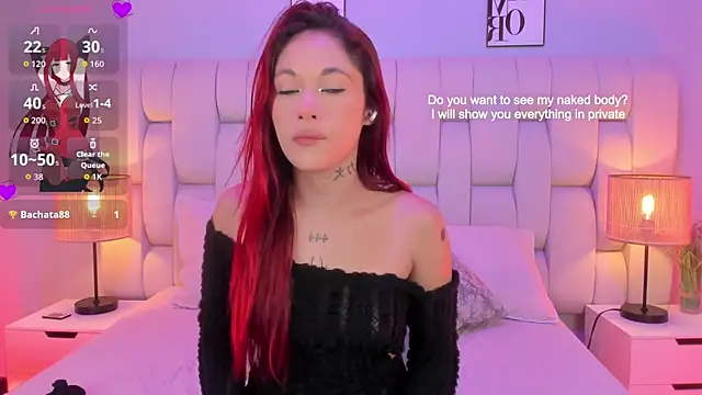 SkinnyFoxy online show from 18, 4, 2026