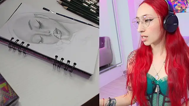 Vermelha Gremory  online show from 8, 1, 2025