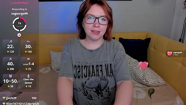 Emily Amorre online show from 23, 7, 2026