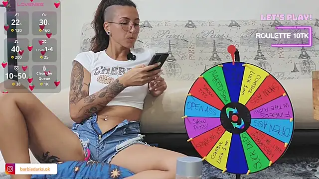 BarbieDarksOk online show from 1, 10, 2025