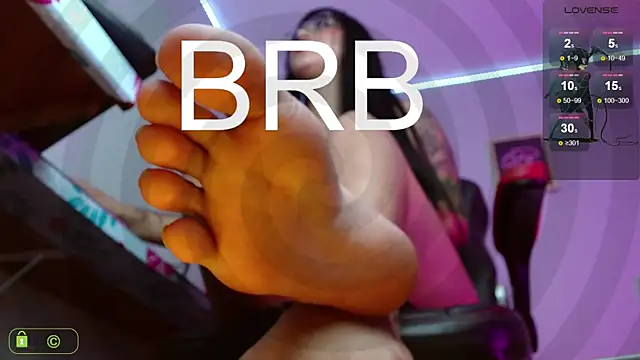 Miss scarllet  online show from 31, 1, 2025