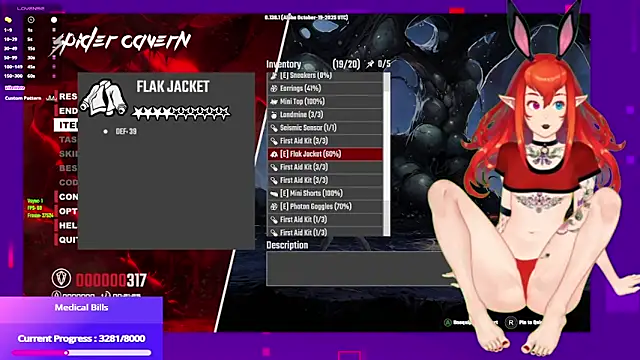 Snapshot of NikkoTyan chatting on 3, 12, 2025 NikkoTyan online show from 3, 12, 2025