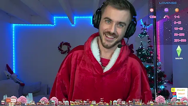 Snapshot of Mikev chatting on 2, 12, 2024 Mikev online show from 2, 12, 2024