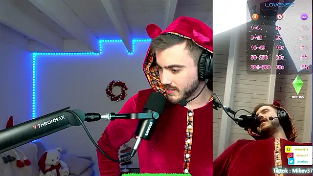 Snapshot of Mikev chatting on 5, 12, 2024 Mikev online show from 5, 12, 2024