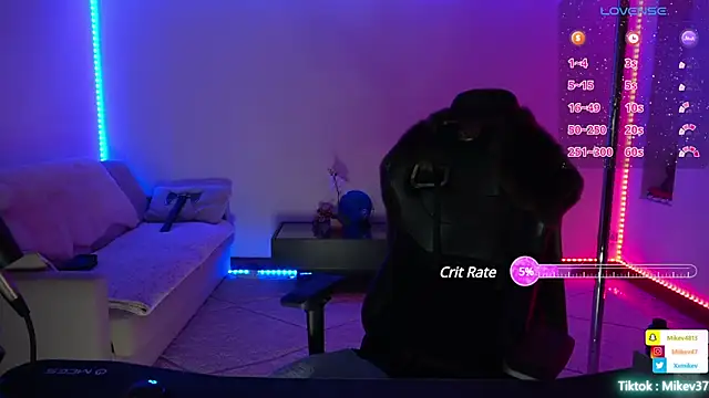 Snapshot of Mikev chatting on 13, 3, 2025 Mikev online show from 13, 3, 2025