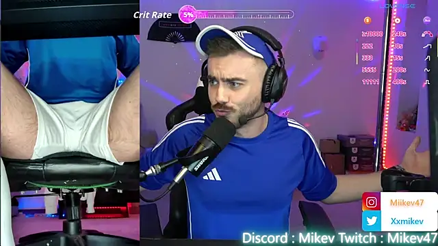 Snapshot of Mikev chatting on 15, 1, 2026 Mikev online show from 15, 1, 2026