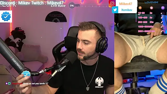 Snapshot of Mikev chatting on 2, 3, 2026 Mikev online show from 2, 3, 2026