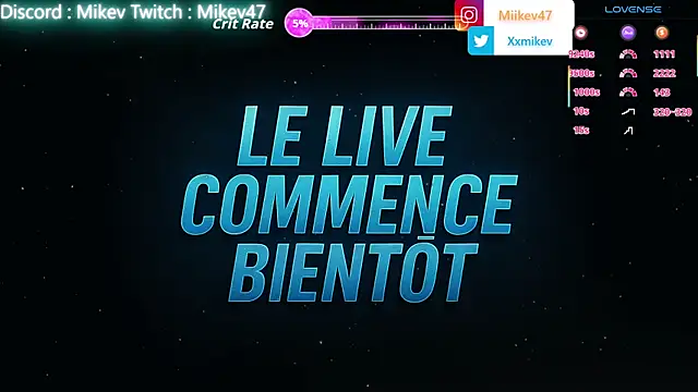 Snapshot of Mikev chatting on 30, 3, 2026 Mikev online show from 30, 3, 2026