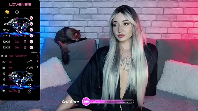 Eva Evile online show from 9, 10, 2025