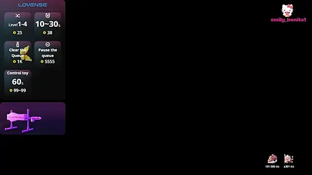 Snapshot of emy_bonita1 chatting on 8, 11, 2025 emy bonita1 online show from 8, 11, 2025