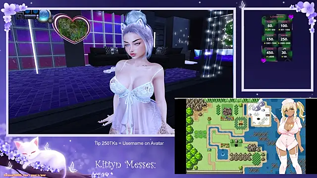 SassyKittyn online show from 14, 2, 2025