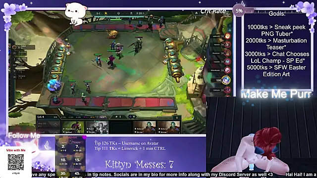 SassyKittyn online show from 18, 3, 2025