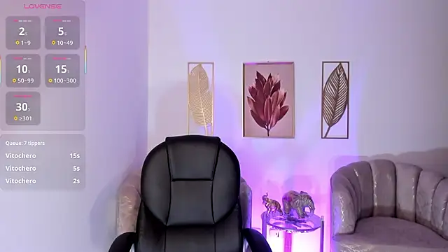 amelie jhons online show from 2, 3, 2026