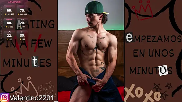 Valentino Xander online show from 3, 7, 2026