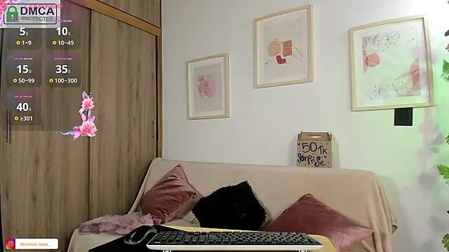 Veronica isaza   online show from 10, 3, 2026