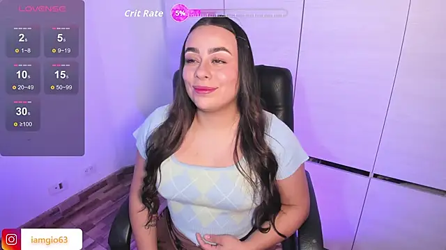 Snapshot of Georgina_1t chatting on 6, 10, 2025 Georgina 1t online show from 6, 10, 2025