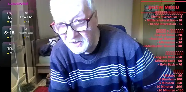 Sammy1660 online show from 8, 4, 2026