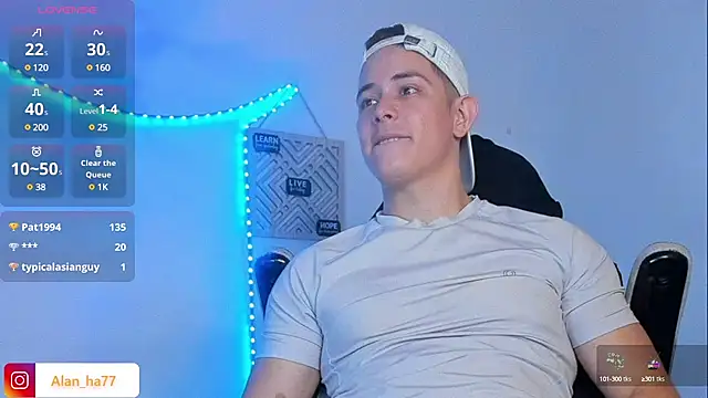 Snapshot of Alan_hadid1 chatting on 27, 2, 2025 Alan hadid1 online show from 27, 2, 2025