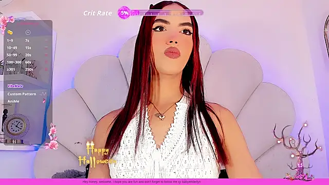 Babyenderlyn online show from 26, 10, 2025